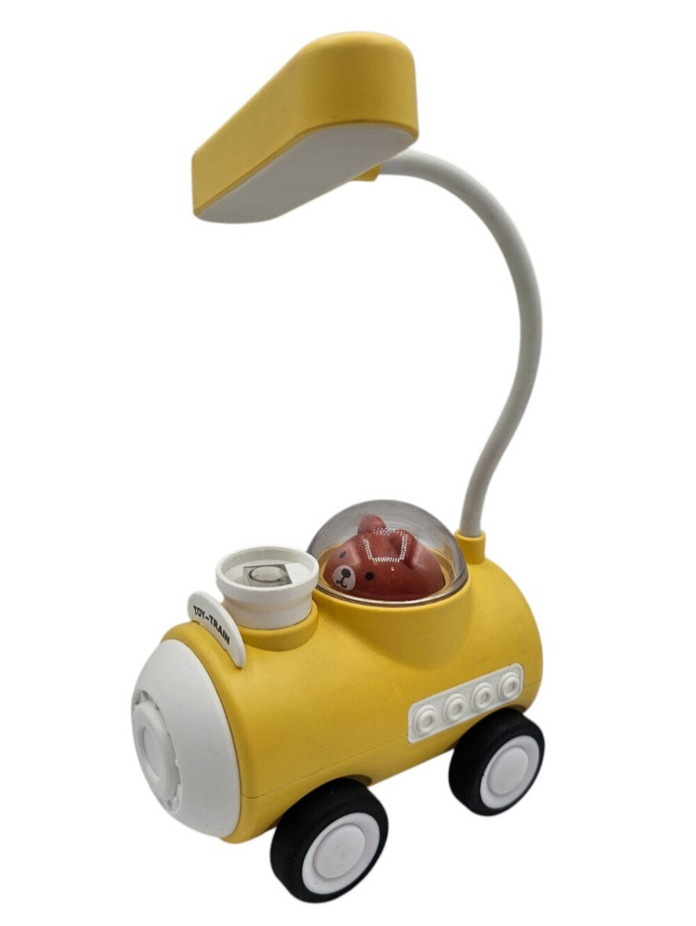 yellow Spiaty Cute Train LED Desk Lamp